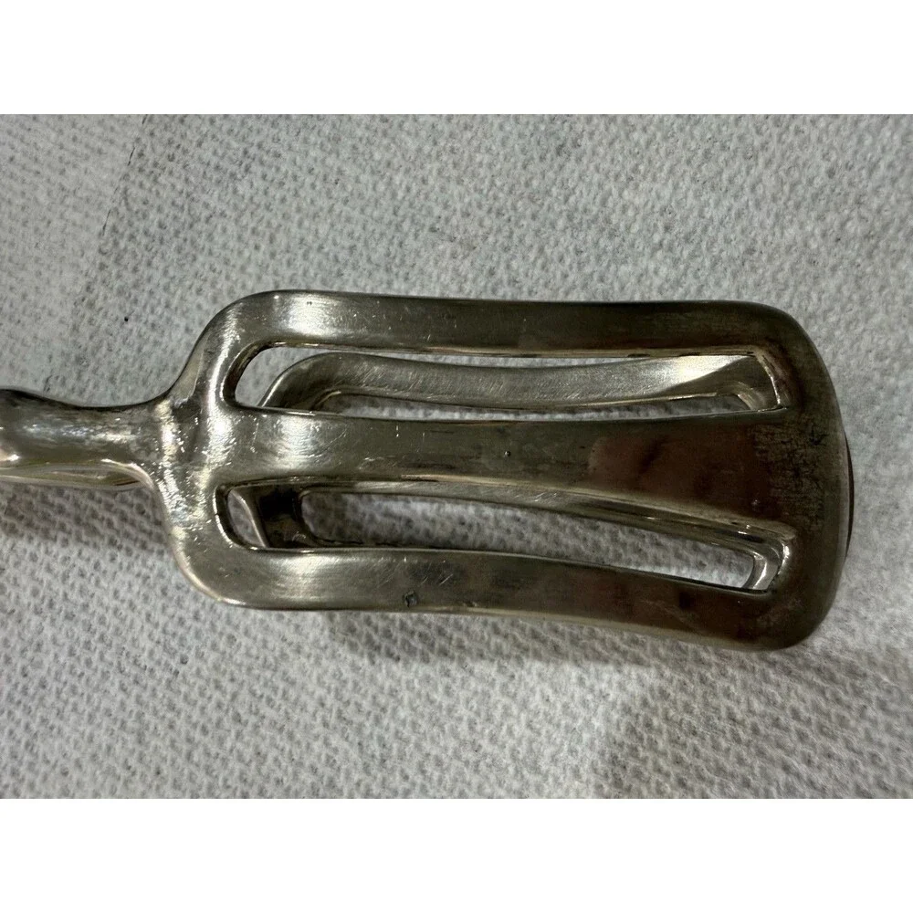 Vintage Silverplate Scissor Serving Tongs Salad Italy Flatware 1pc